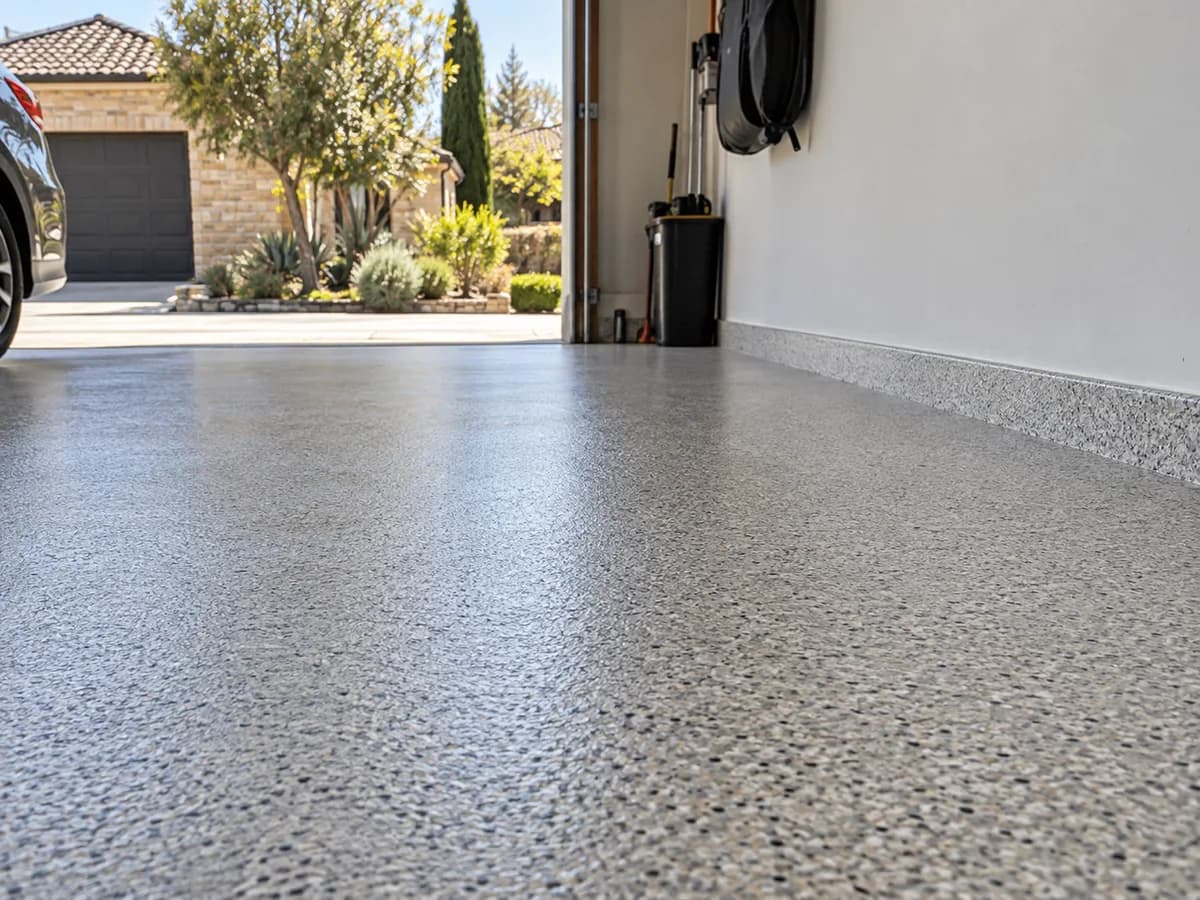 Illustrative residential garage flooring in Adelaide