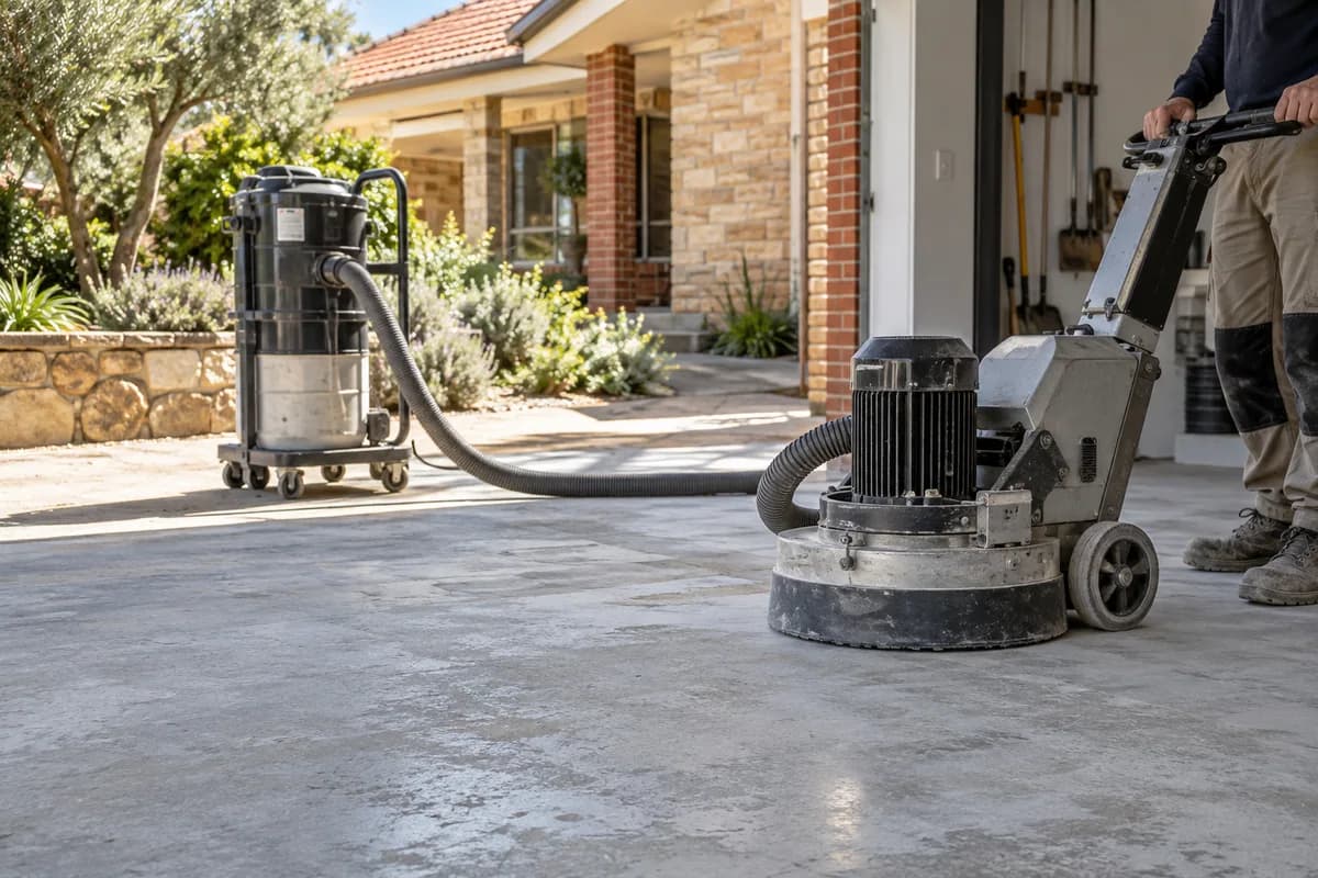 Illustrative floor preparation process in Adelaide